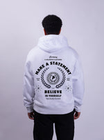 Majestic Oversize Hoodie - Make a Statement White