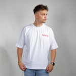 Lazaar Summer Oversize Tee White